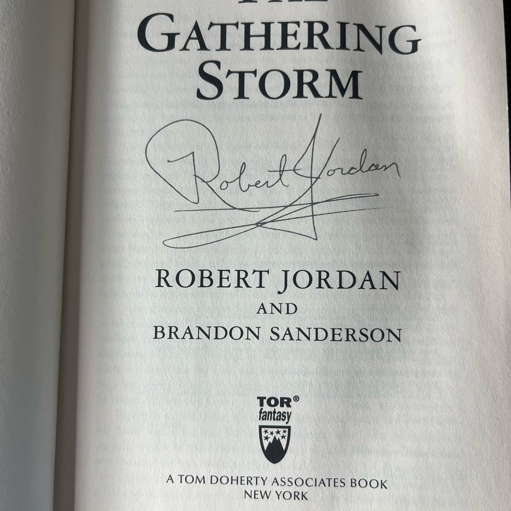 The Gathering Storm Hardcover Book
